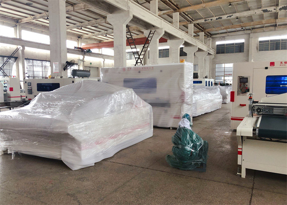 Macchina automatica della laminazione del PVC di HPL dell'ANIMALE DOMESTICO PUR della colla calda acrilica della colata senza Cuttor automatico